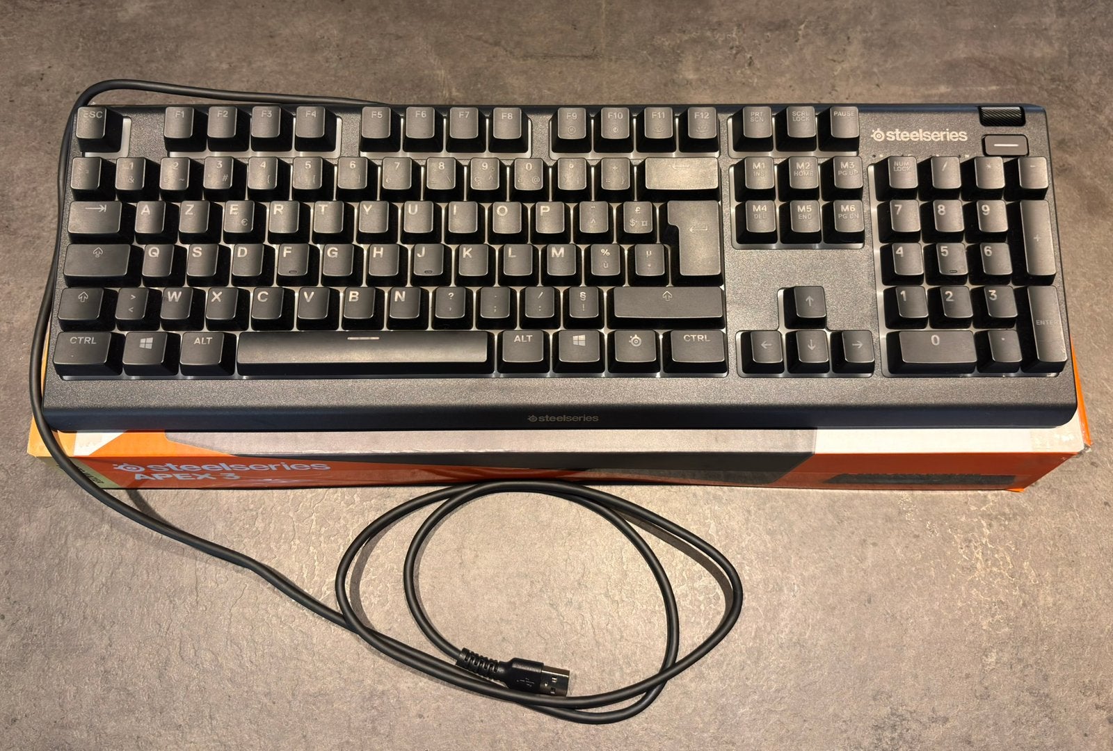 Steelseries gaming-toetsenbordmuisset, Ergonomisch, Ophalen of Verzenden, Bedraad, Nieuw