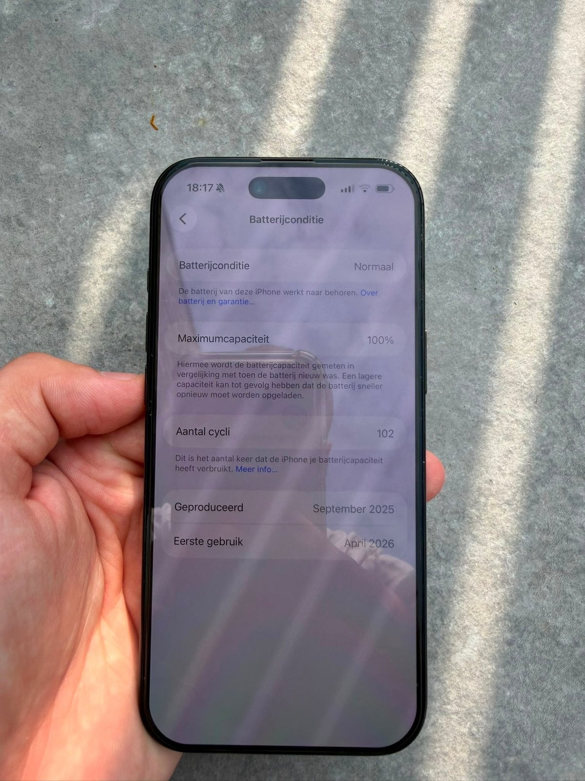 Iphone 17 air, Télécoms, Téléphonie mobile | Apple iPhone, Comme neuf, 256 GB, Sans abonnement, Sans simlock, Autres modèles, Noir