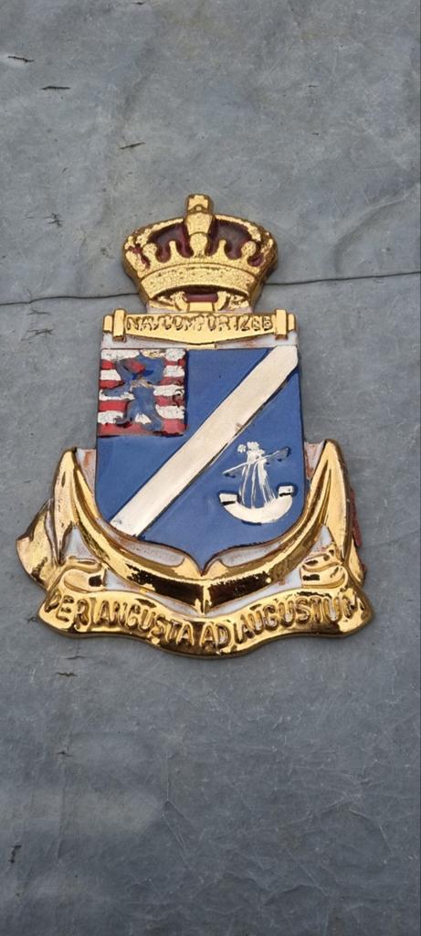 Wapenschild Marine. B, Verzamelen, Overige Verzamelen, Ophalen of Verzenden