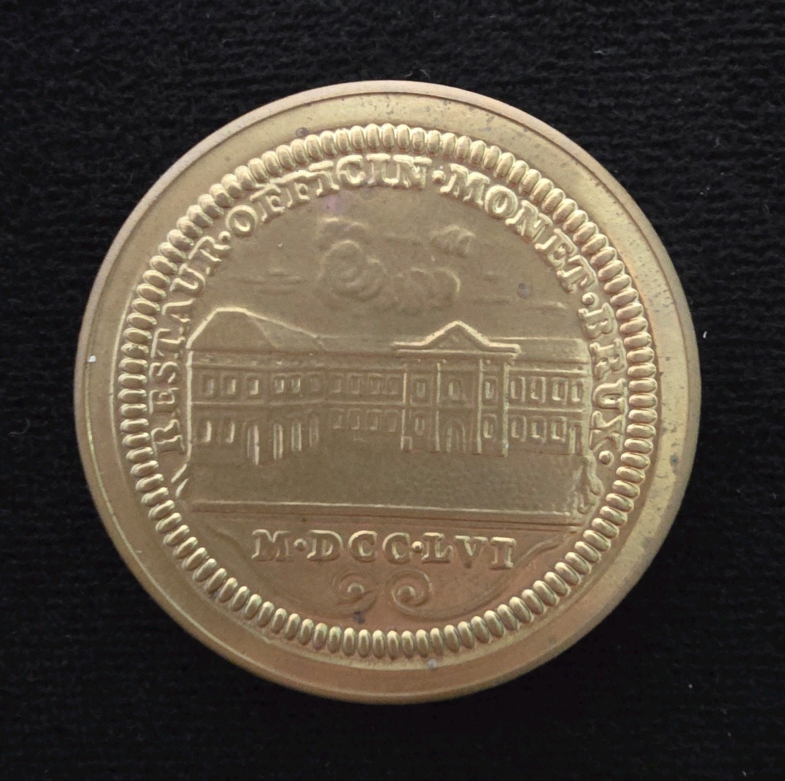 Médaille dorée prix du cercle d'études numismatique Belgique, Enlèvement ou Envoi