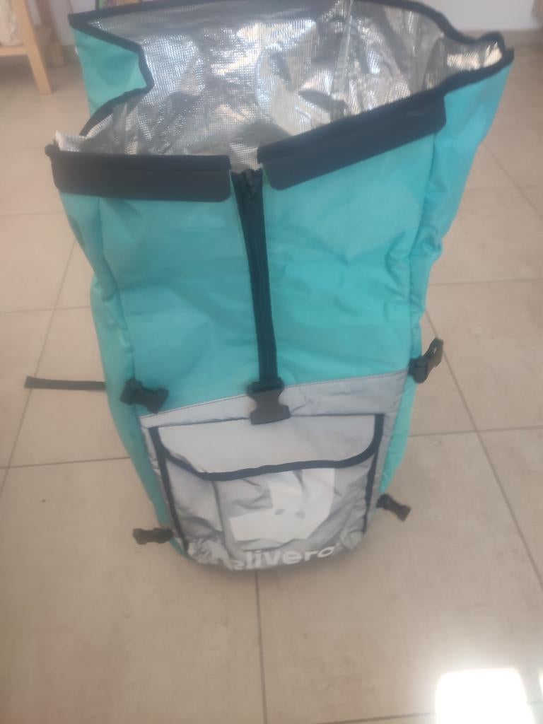 Sac isotherme deliveroo officiel, Autres marques, 25 à 40 cm, Étanche, Enlèvement