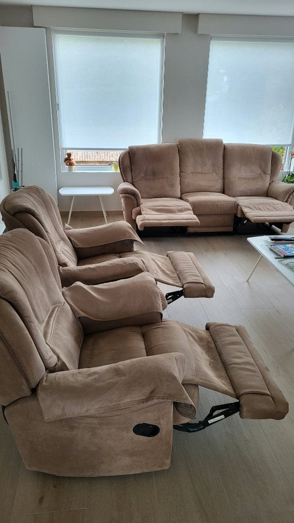 Zetels met relax, Ophalen, Gebruikt, Klassiek, Rechte bank