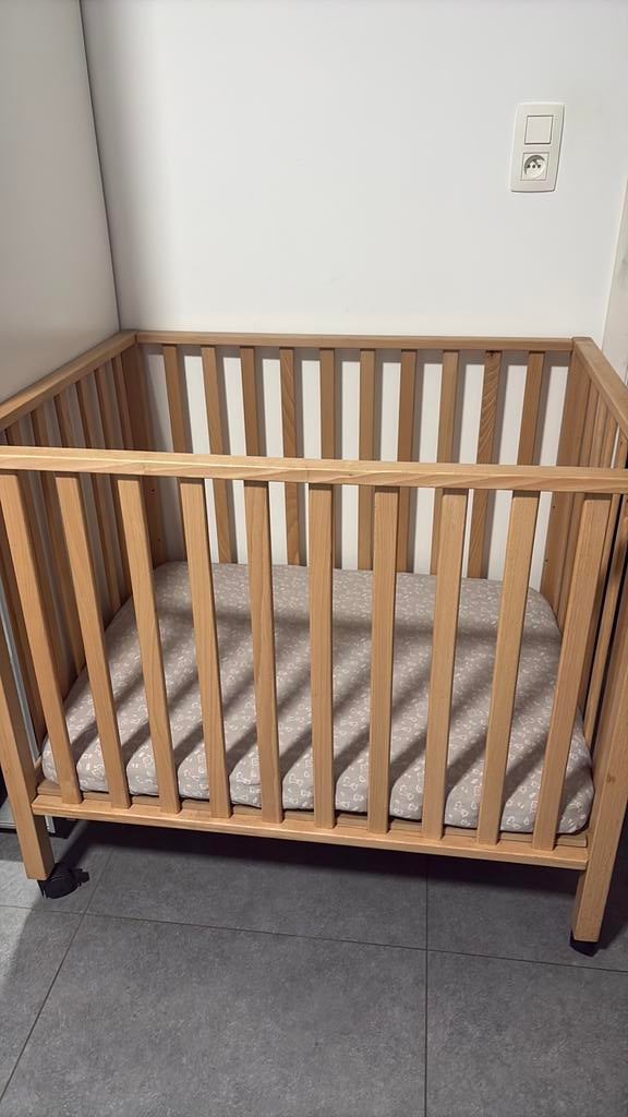 Pericles parc « Amy natural » + matelas, Kinderen en Baby's, Babyparken, Ophalen, Zo goed als nieuw