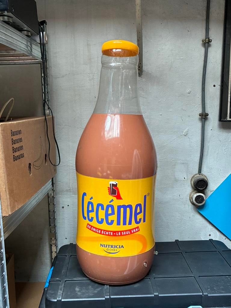 Bouteille Cécémel en plastique gonflable., Verzamelen, Ophalen of Verzenden, Gebruikt, Overige typen