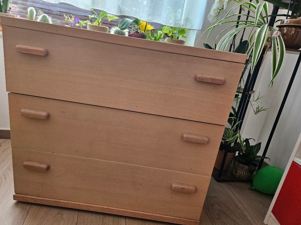 Ladekast, 3 ou 4 tiroirs, Enlèvement, Utilisé, Moins de 100 cm
