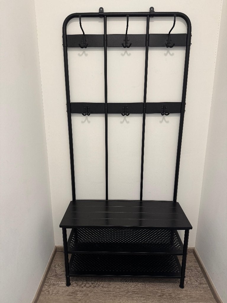 IKEA PINNIG Kapstok met bank en schoenenopbergruimte, Huis en Inrichting, Ophalen, Zo goed als nieuw