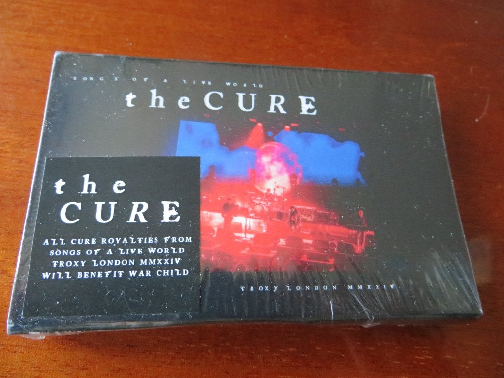 THE CURE CASSETTE ALBUM Songs Of A Live World Troxy London, Cd's en Dvd's, Cassettebandjes, Verzenden, 1 bandje, Origineel, Nieuw in verpakking