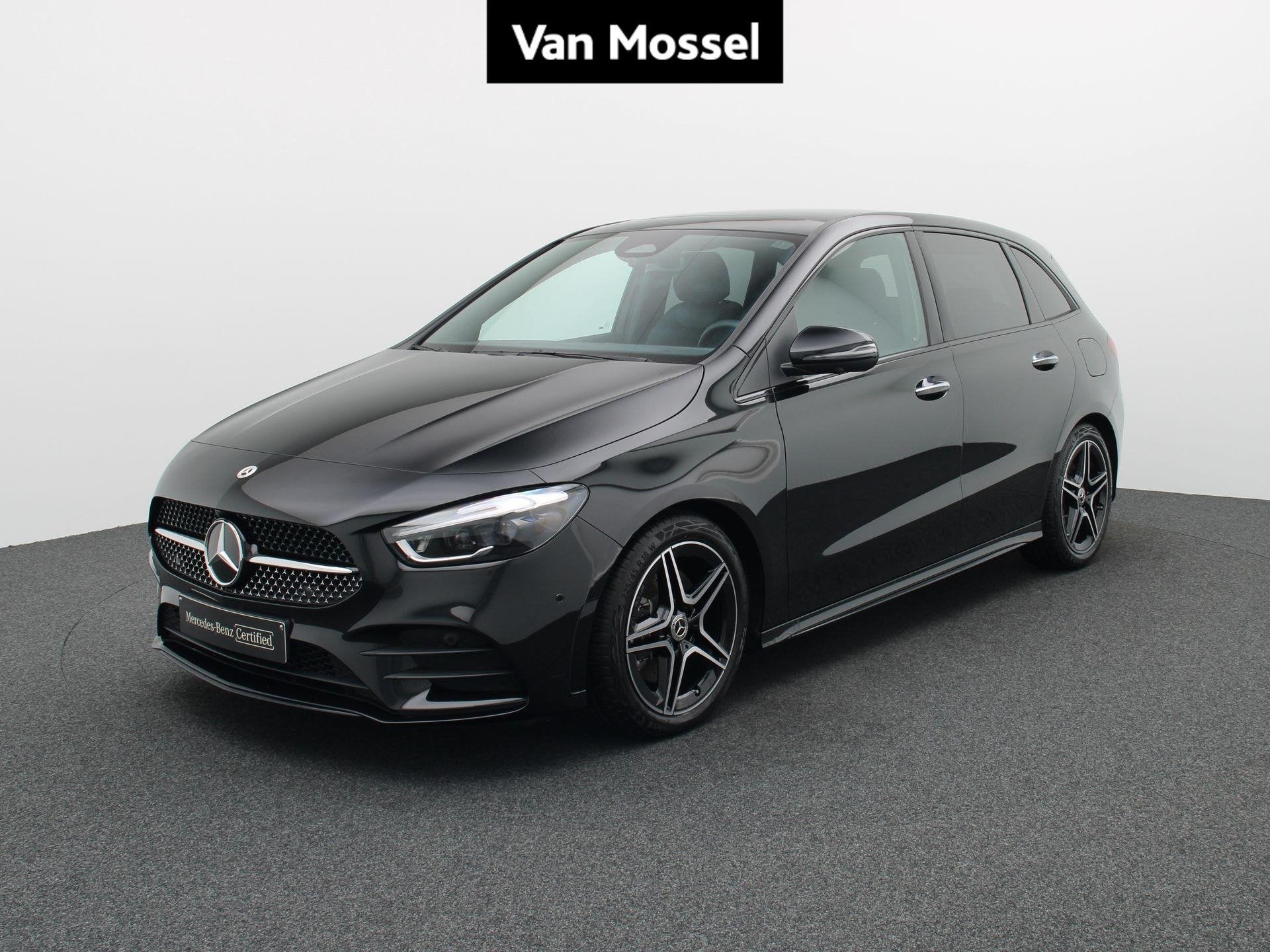 Mercedes-Benz B 220 4MATIC AMG Line + PREMIUM PLUS PACK + CA, Auto's, Automaat, Dealer onderhouden, Gebruikt, Zwart