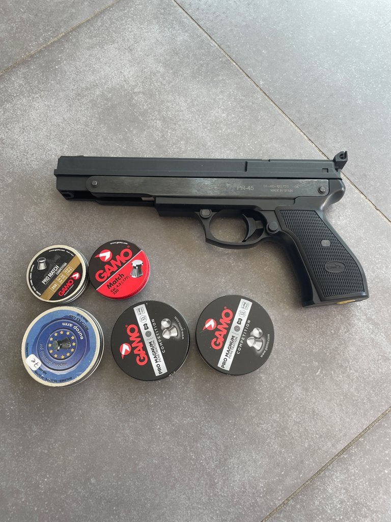 pistolet à air, Enlèvement, Comme neuf
