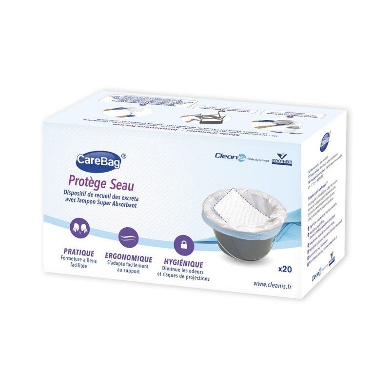 Protège seau chaise percée CareBag Cleanis, Divers, Envoi, Neuf