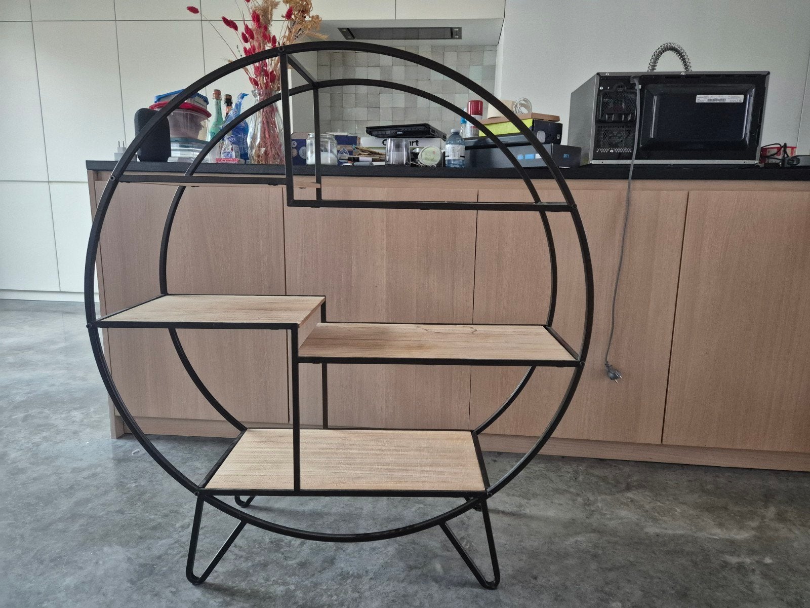 Rond rek met planken, Maison & Meubles, Enlèvement