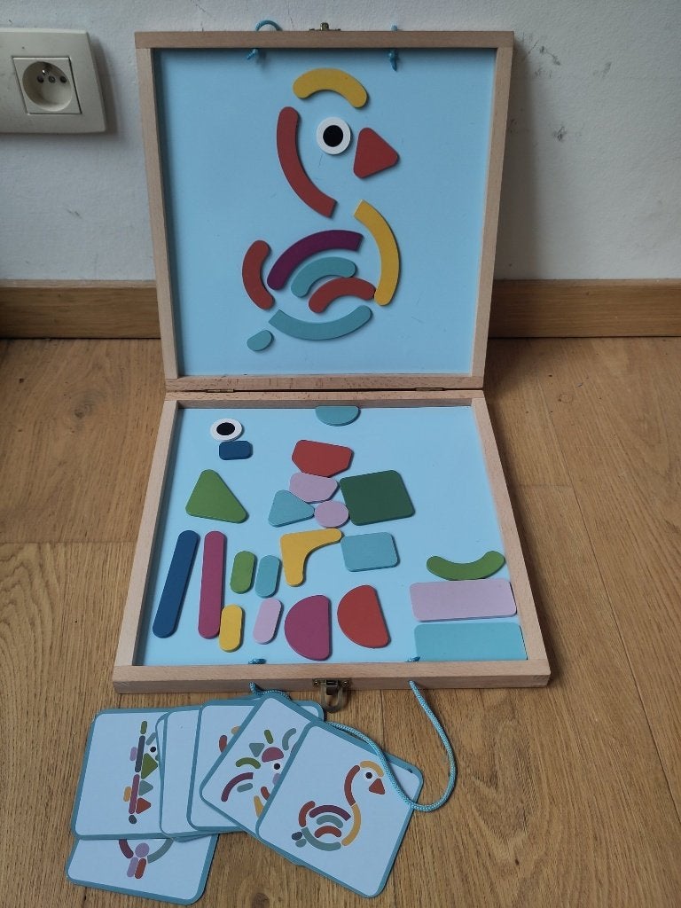 Djeco Géoforme - tableau magnétique animaux (incomplet), Enlèvement, Utilisé, Autres types