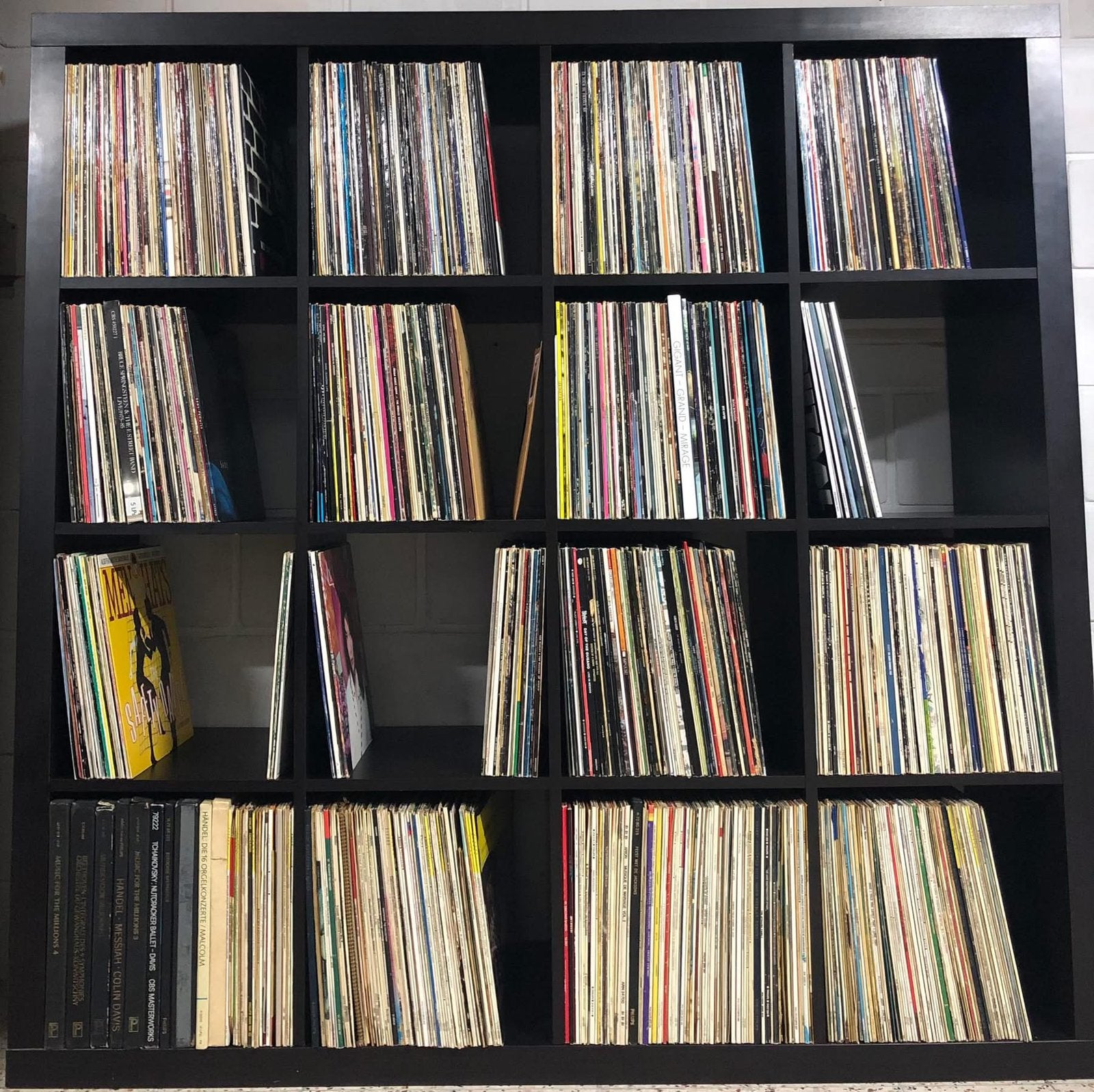Kallax kast Ikea 16 vakken., Huis en Inrichting, Ophalen, Gebruikt