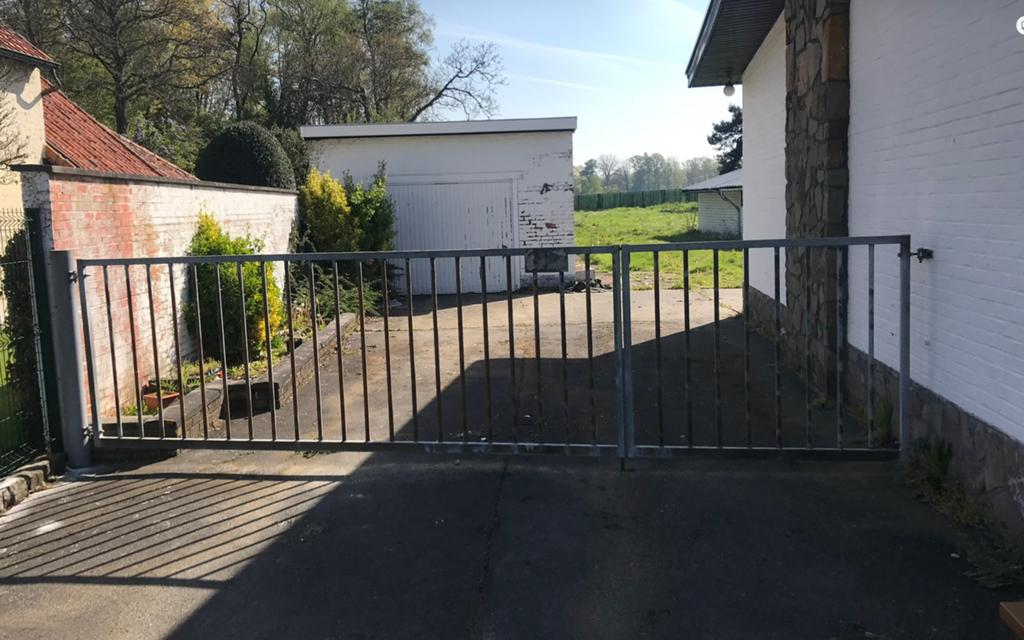 Poort/ hekwerk, Tuin en Terras, Tuinhekken en Hekwerk, Ophalen, Gebruikt, IJzer, Tuinhek