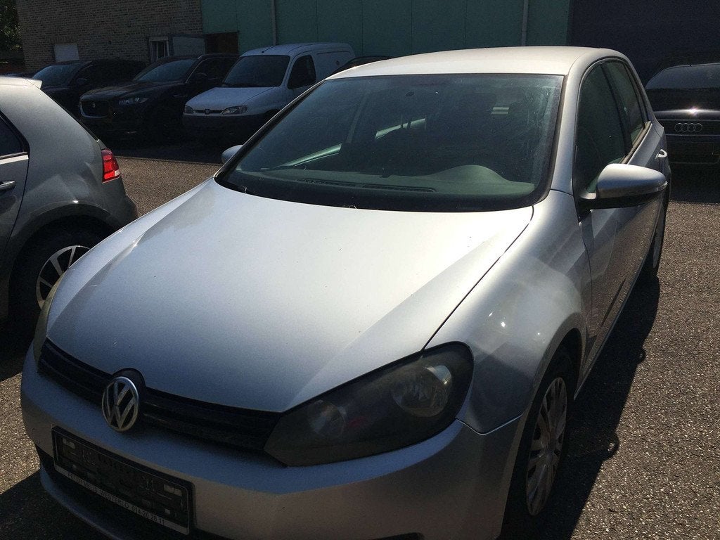 Volkswagen Golf 1.6 CR TDi Trendline DPF DIESEL (bj 2010), Auto's, 105 pk, Gebruikt, Zwart, 4 cilinders