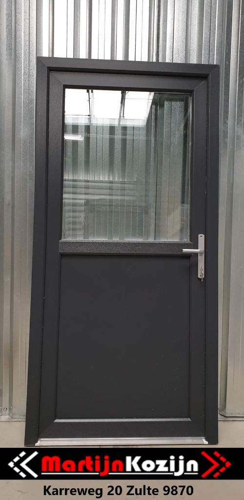 Portes PVC pas chères int/ext ouvrant disponible stock, Neuf, Enlèvement ou Envoi, Porte extérieure, Synthétique