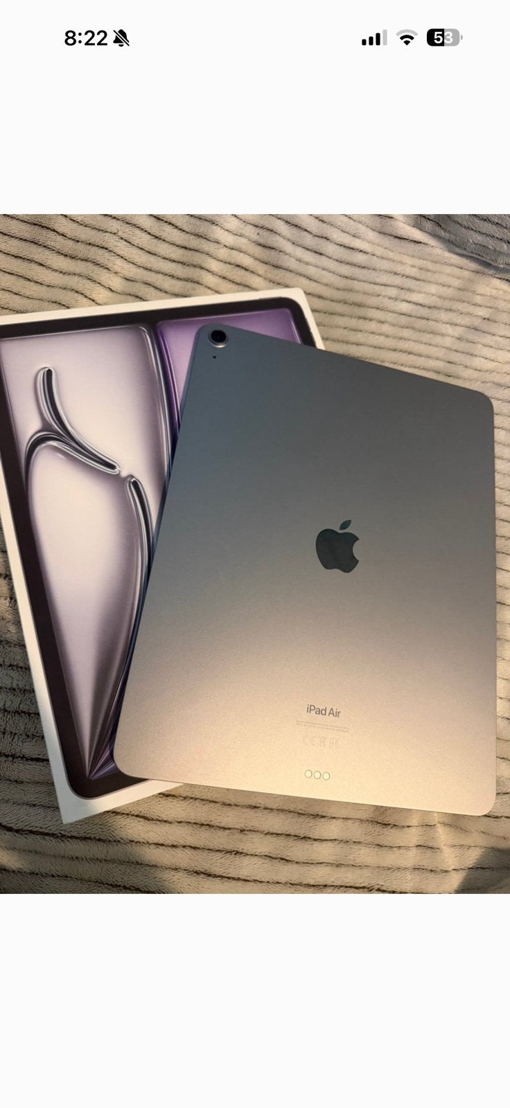 Ipad air 13 zoll, Informatique & Logiciels, Apple iPad Tablettes, Enlèvement, Neuf, 128 GB