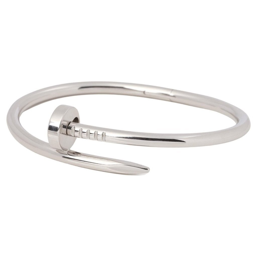 Armband model "just un clou", Handtassen en Accessoires, Ophalen of Verzenden, Nieuw, Wit, Overige materialen