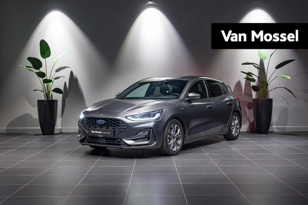 Ford Focus 1.0i EcoBoost MHEV 92kW ST-Line STUUR- EN ZETELVE, 118 g/km, Stof, Gebruikt, Euro 6