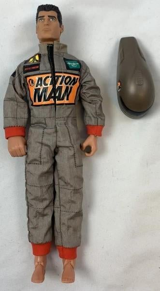 Figurine vintage Hasbro Action Man Extreme Rider pour moto, Envoi, Comme neuf