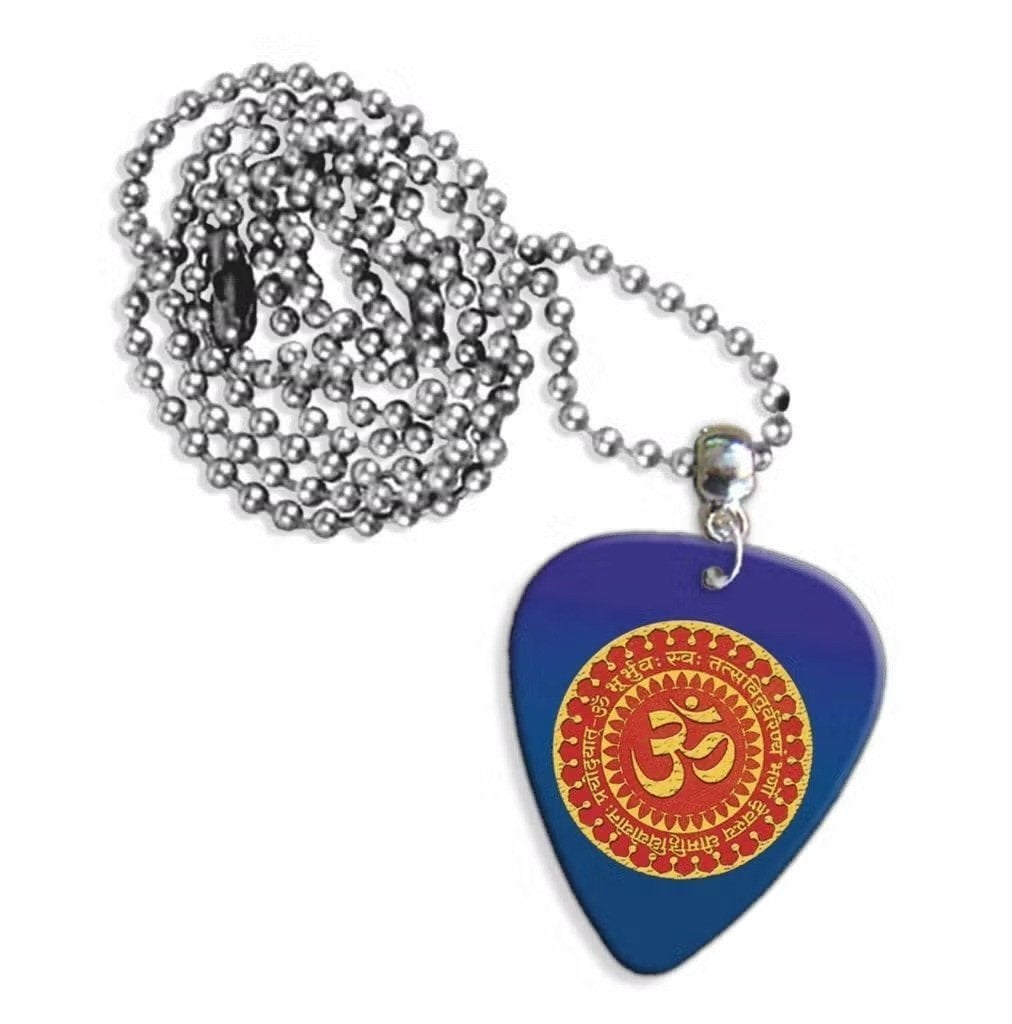 Plectrum ketting of sleutelhanger van Hindu God Gayatri, Ophalen of Verzenden, Nieuw