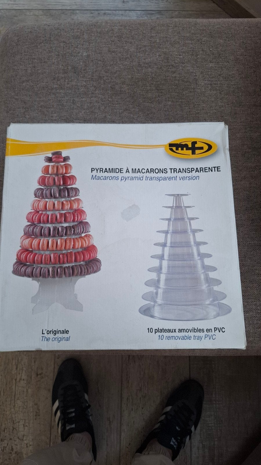 Pyramide à macaron transparent, Enlèvement ou Envoi