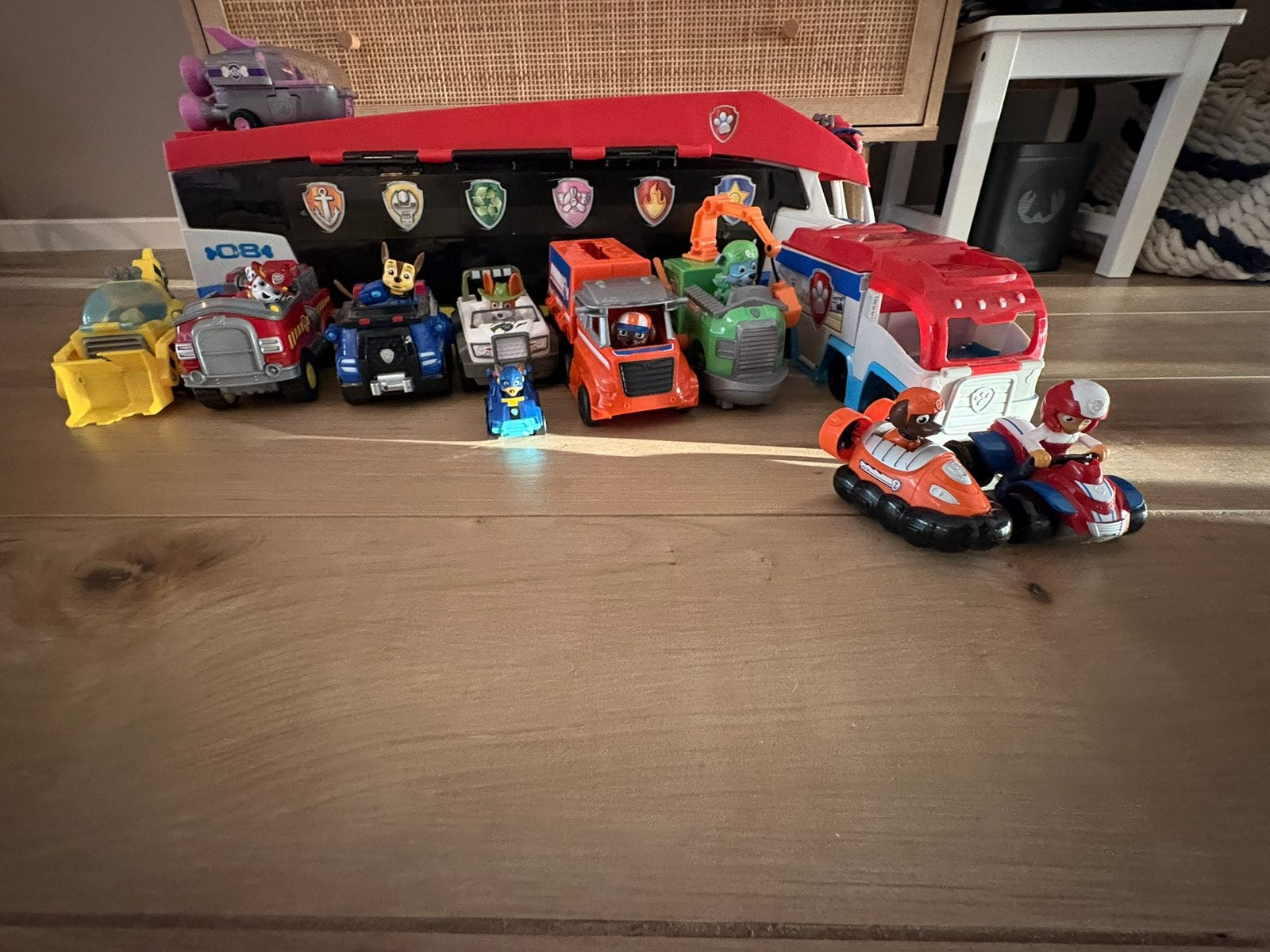 Paw Patrol speelset, Ophalen, Gebruikt