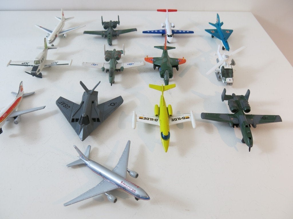 Matchbox Sky Busters et avions moulés sous pression 13, Enlèvement ou Envoi, Utilisé, Matchbox