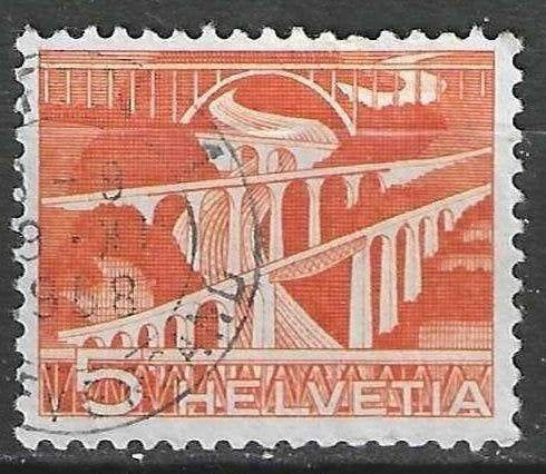 Suisse 1949 - Yvert 482 - Ingénierie et bâtiments (ST), Envoi, Affranchi