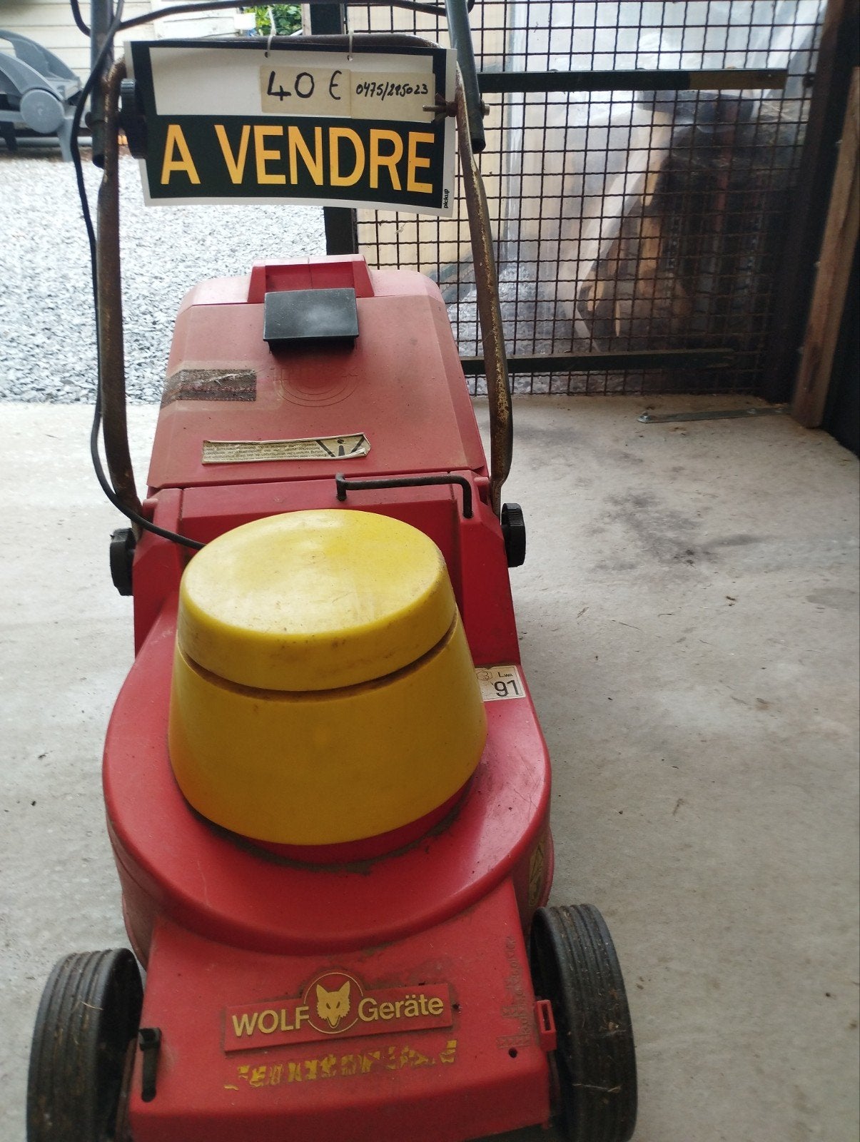 Tondeuse électrique Wolf