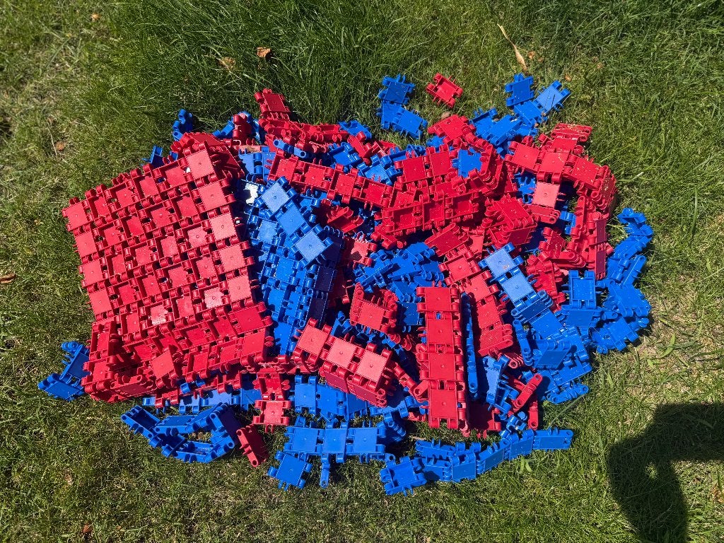 clics +- 600 stuks, Ophalen