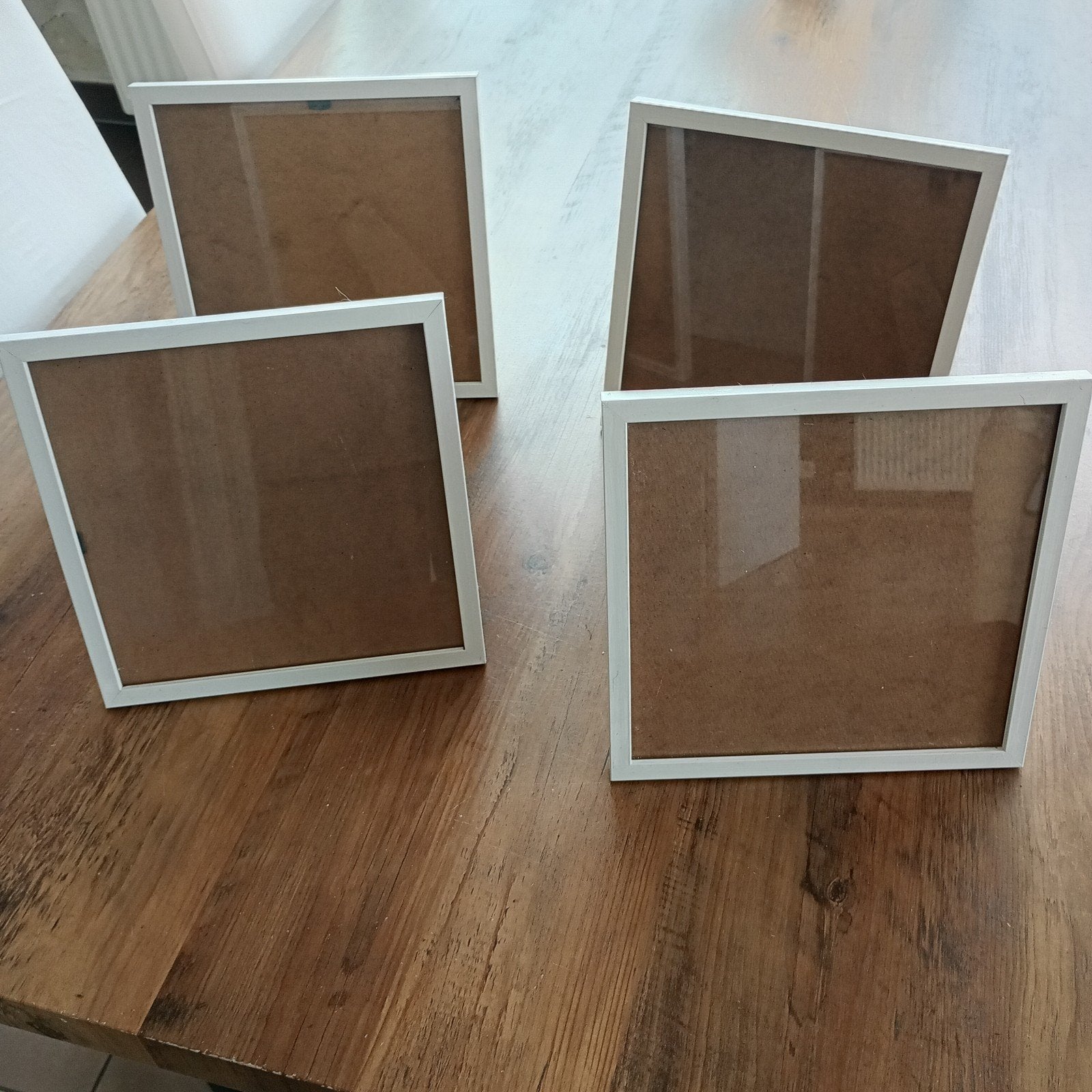 4 fotokaders 21,5x21,5. samen 3€, Ophalen