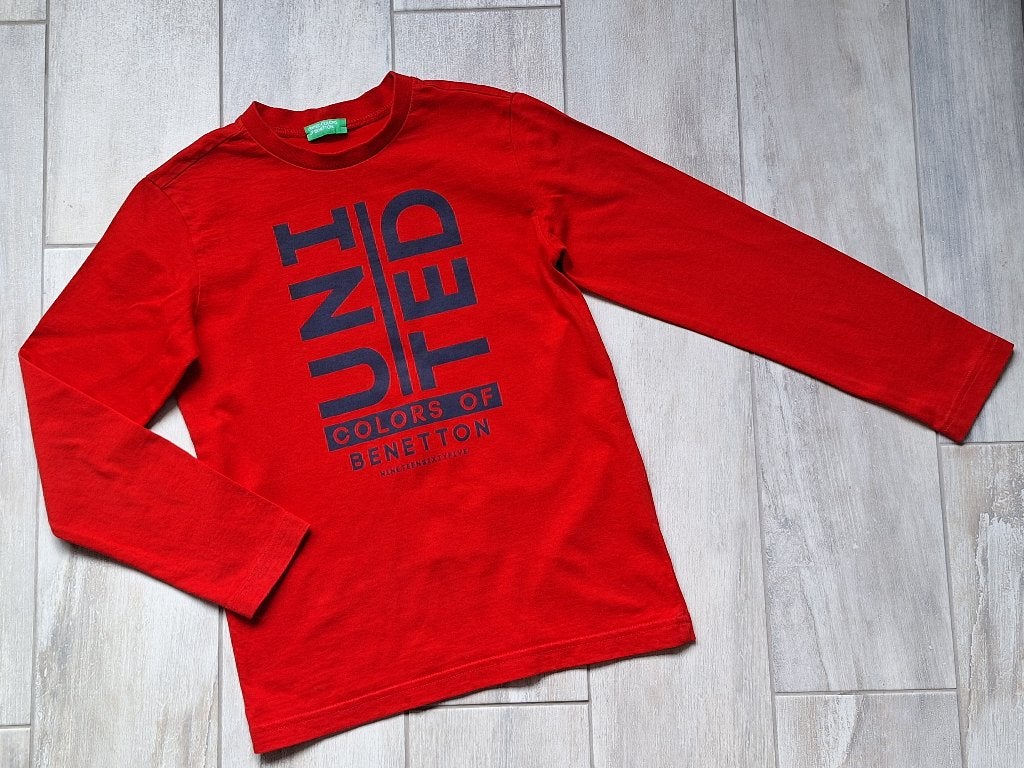 ★ M122/128 - Nieuwe Longsleeve Benetton, Kinderen en Baby's, Kinderkleding | Maat 122, Ophalen of Verzenden, Nieuw, Jongen, Shirt of Longsleeve