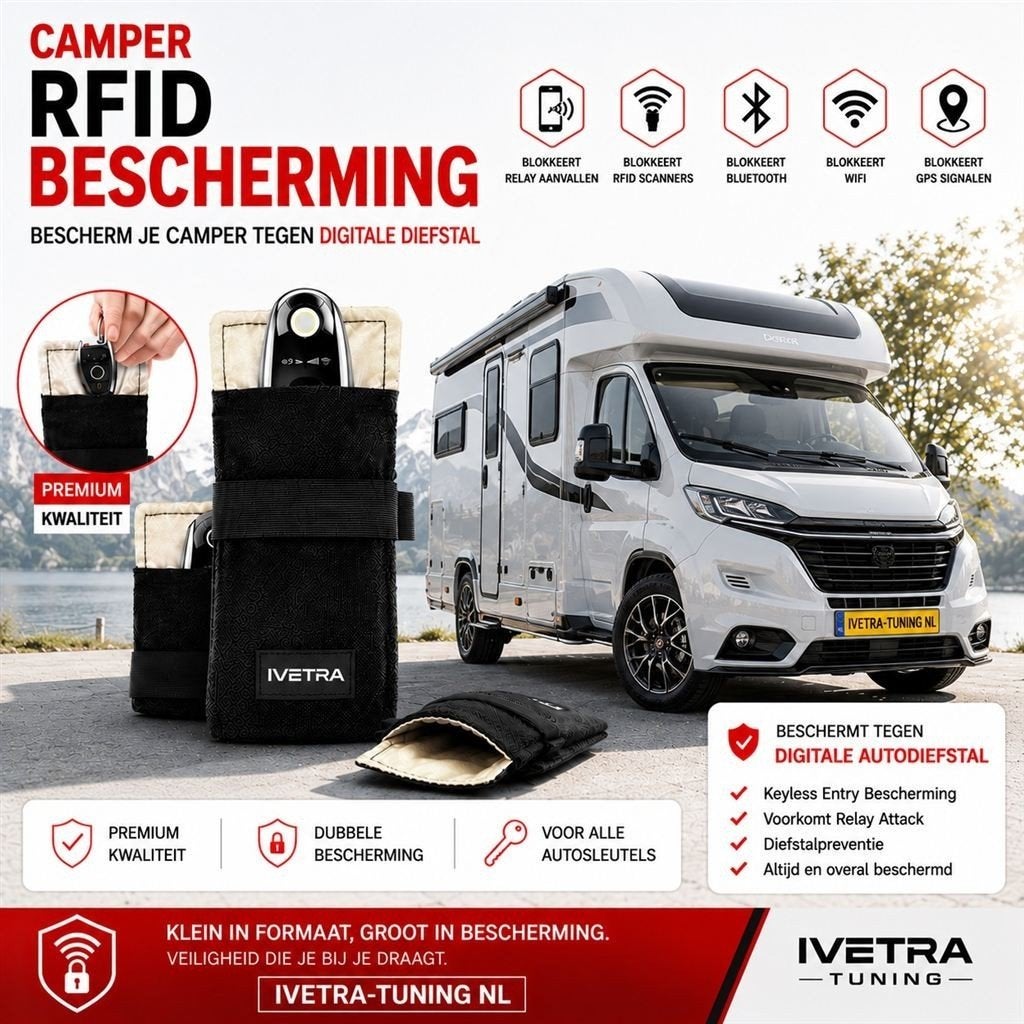 RFID bescherming Camper | Keyless Entry, Caravans en Kamperen, Mobilhome-accessoires, Verzenden, Nieuw