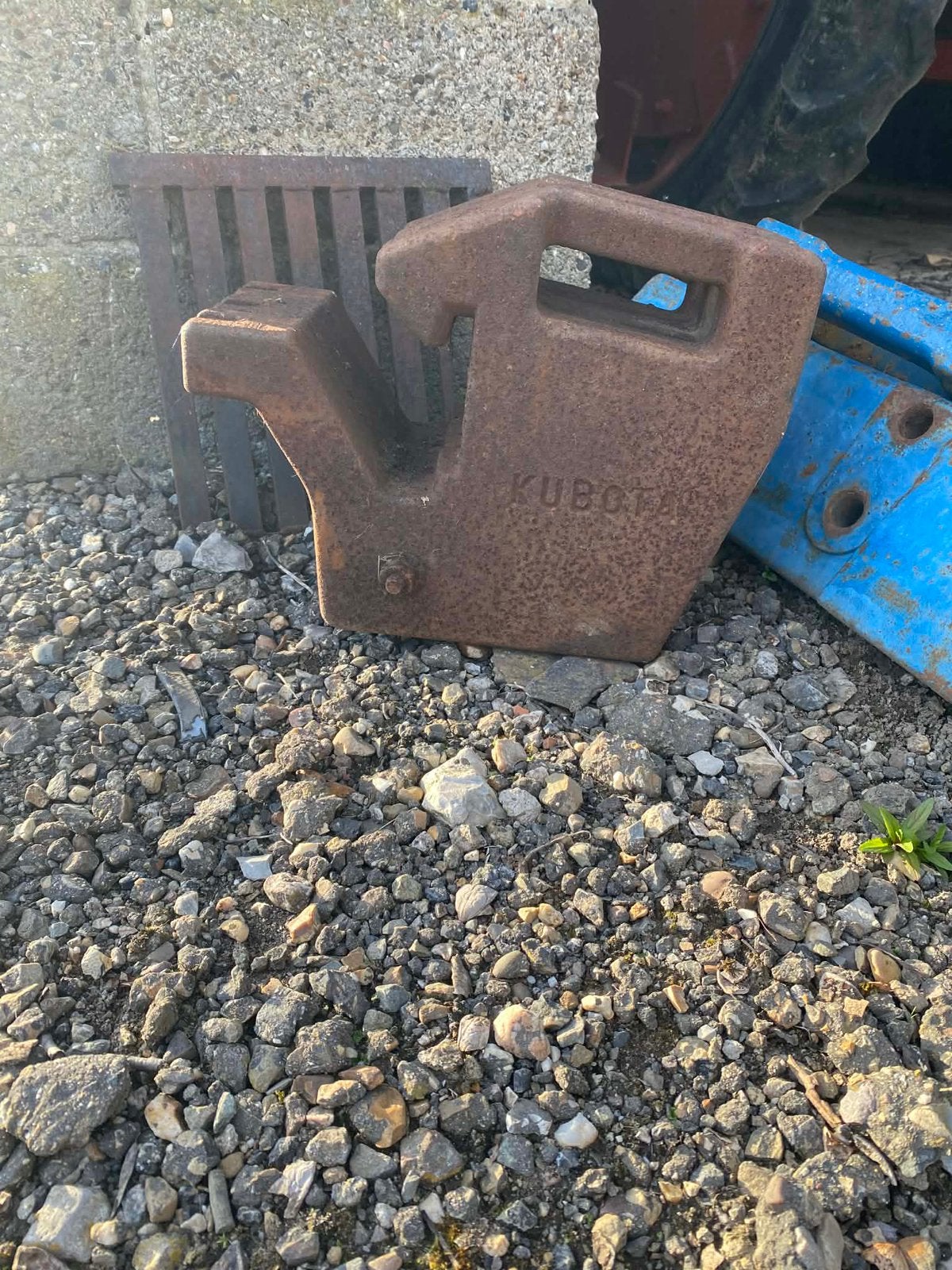 Kubota gewichten, Zakelijke goederen, Landbouw | Onderdelen | Banden, Velgen en Assen, Ophalen