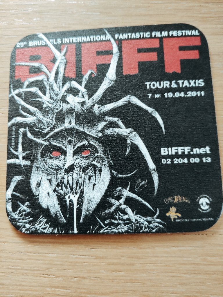 Bierviltje Dubuisson R/V (BIFFF 2011), Verzamelen, Ophalen of Verzenden, Zo goed als nieuw, Viltje(s), Overige merken