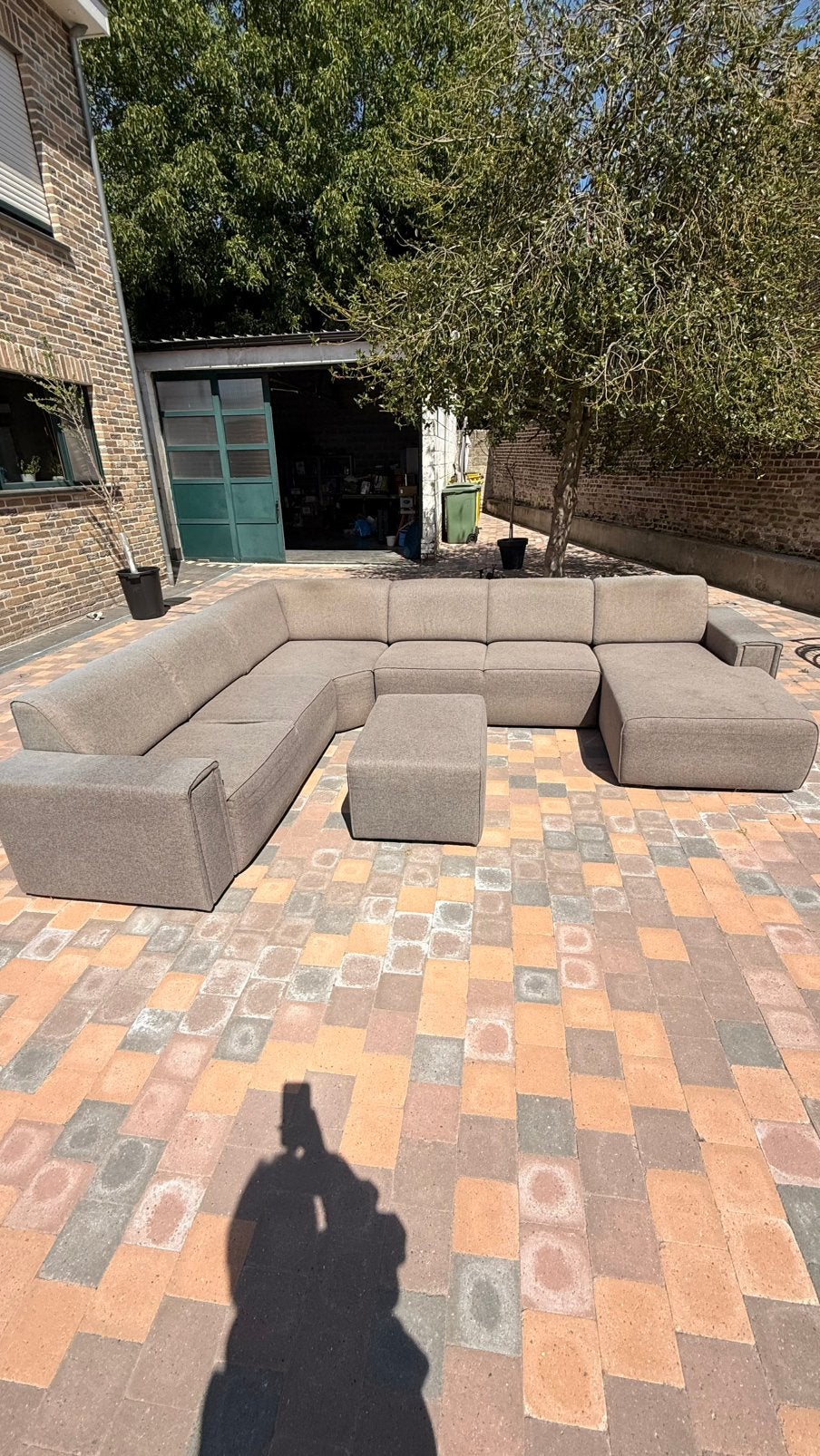 Hoekzetel, Tuin en Terras, Ophalen, Gebruikt