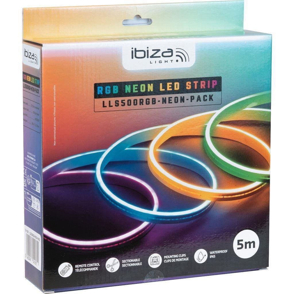 NEON LED STRIP RGB IP65 – 5m, Ophalen of Verzenden, Nieuw