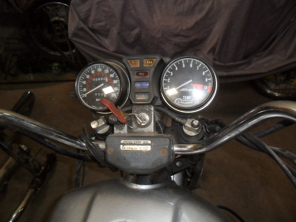 Honda GL 500 D Silverwing van 1982, winterproject, Motoren, Cardan-aandrijving, 2 cilinders, Gebruikt, Particulier