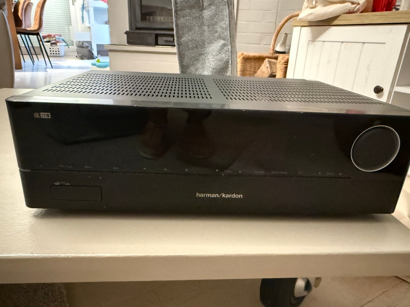 Harman Kardon HK 3770 Stereo Netwerkreceiver + afstandsbed., Audio, Tv en Foto, Cd-spelers, Ophalen, Zo goed als nieuw