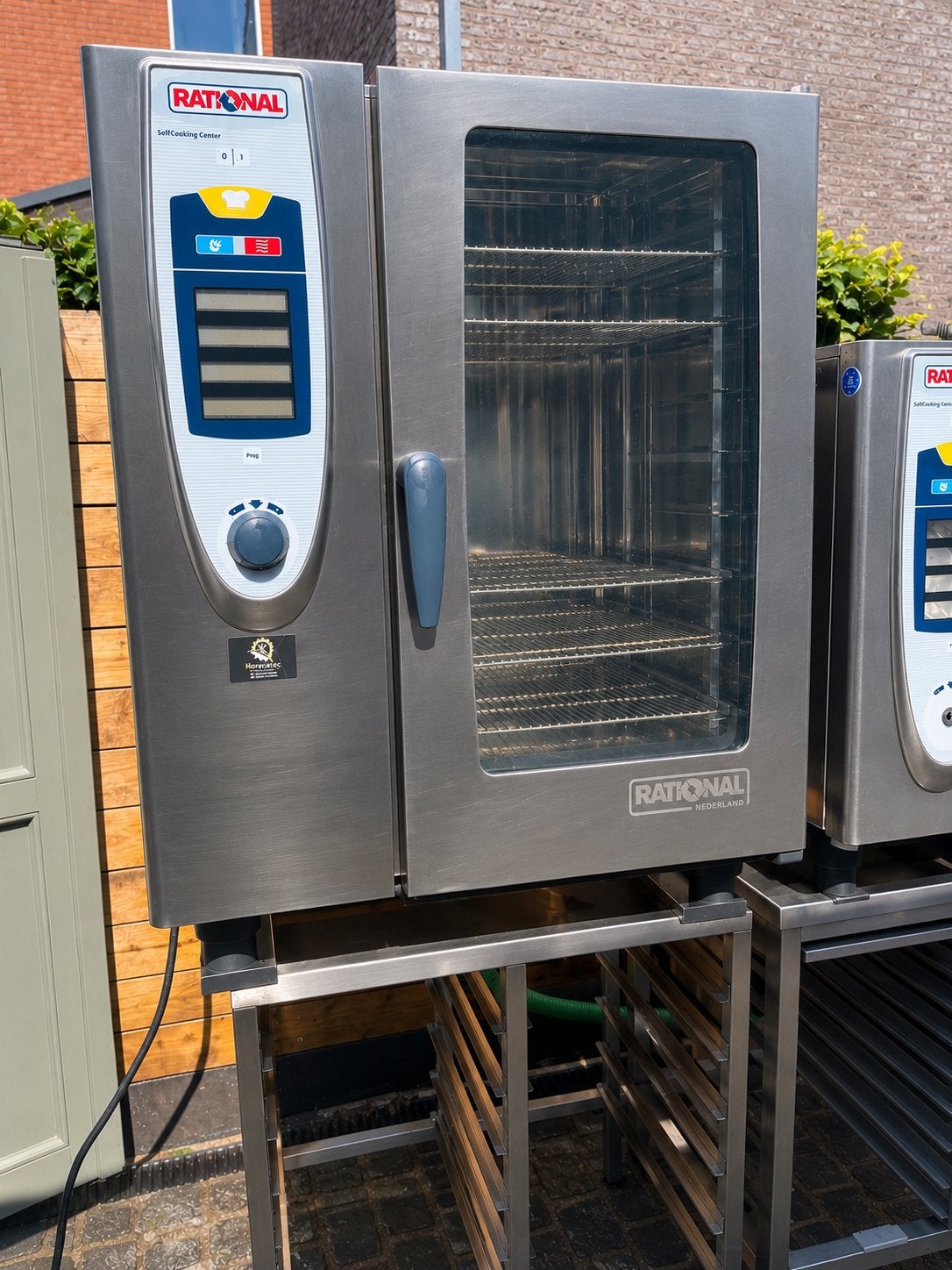 Combisteamer Rational 10 niveau met euronorm geleiders, Ophalen, Gebruikt, Ovens, Microgolfovens en Steamers
