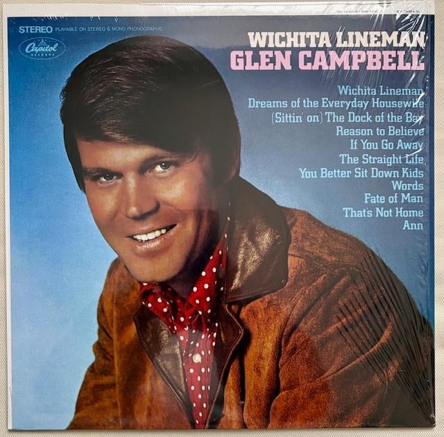 Glen Campbell – Wichita Lineman, Cd's en Dvd's, Vinyl | Pop, Nieuw in verpakking, Beschermende buitenhoes, Fotohoes, 2010 - 2019