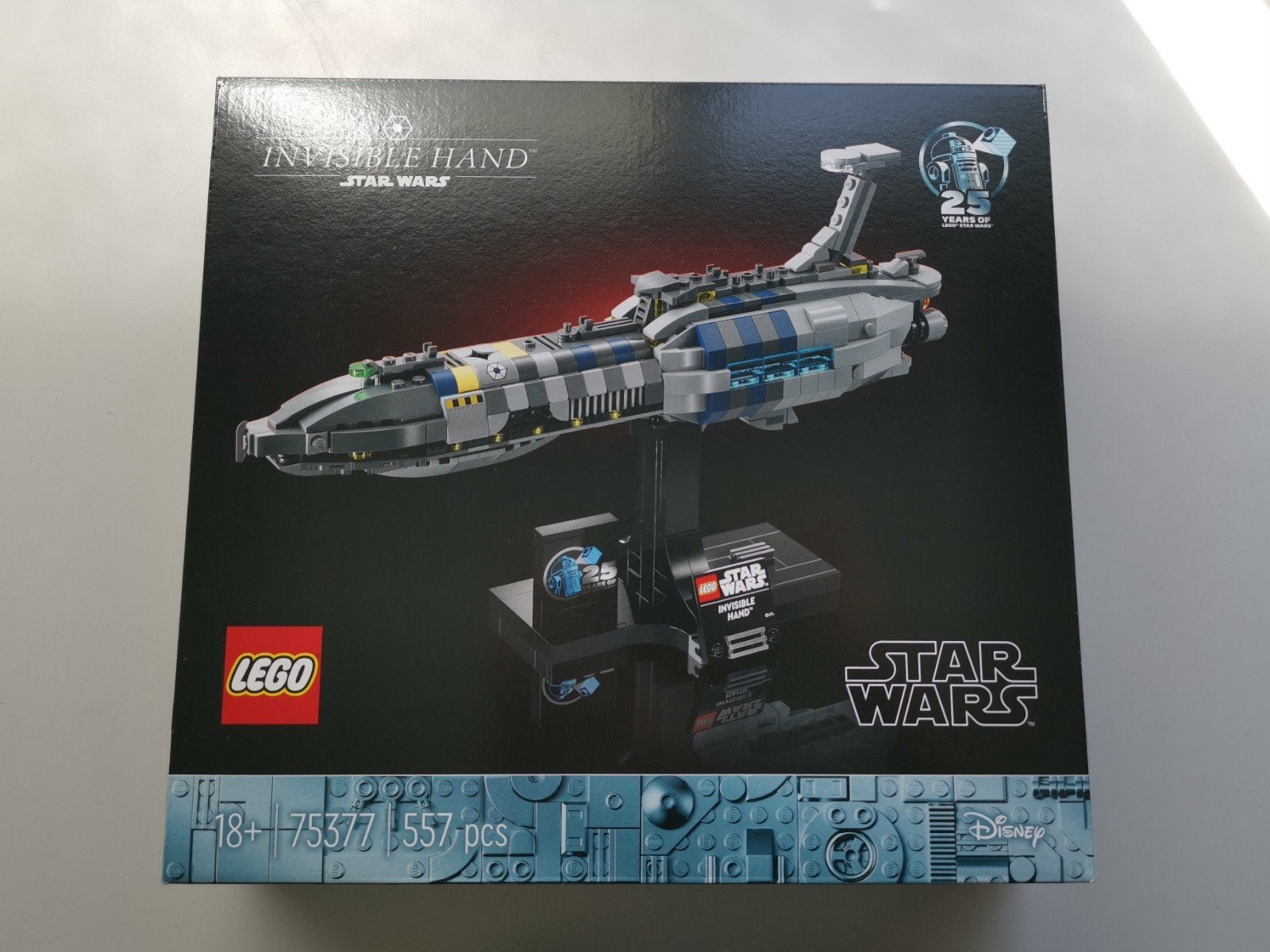 Lego star wars invisible hand; 75377, Ophalen of Verzenden, Zo goed als nieuw, Lego