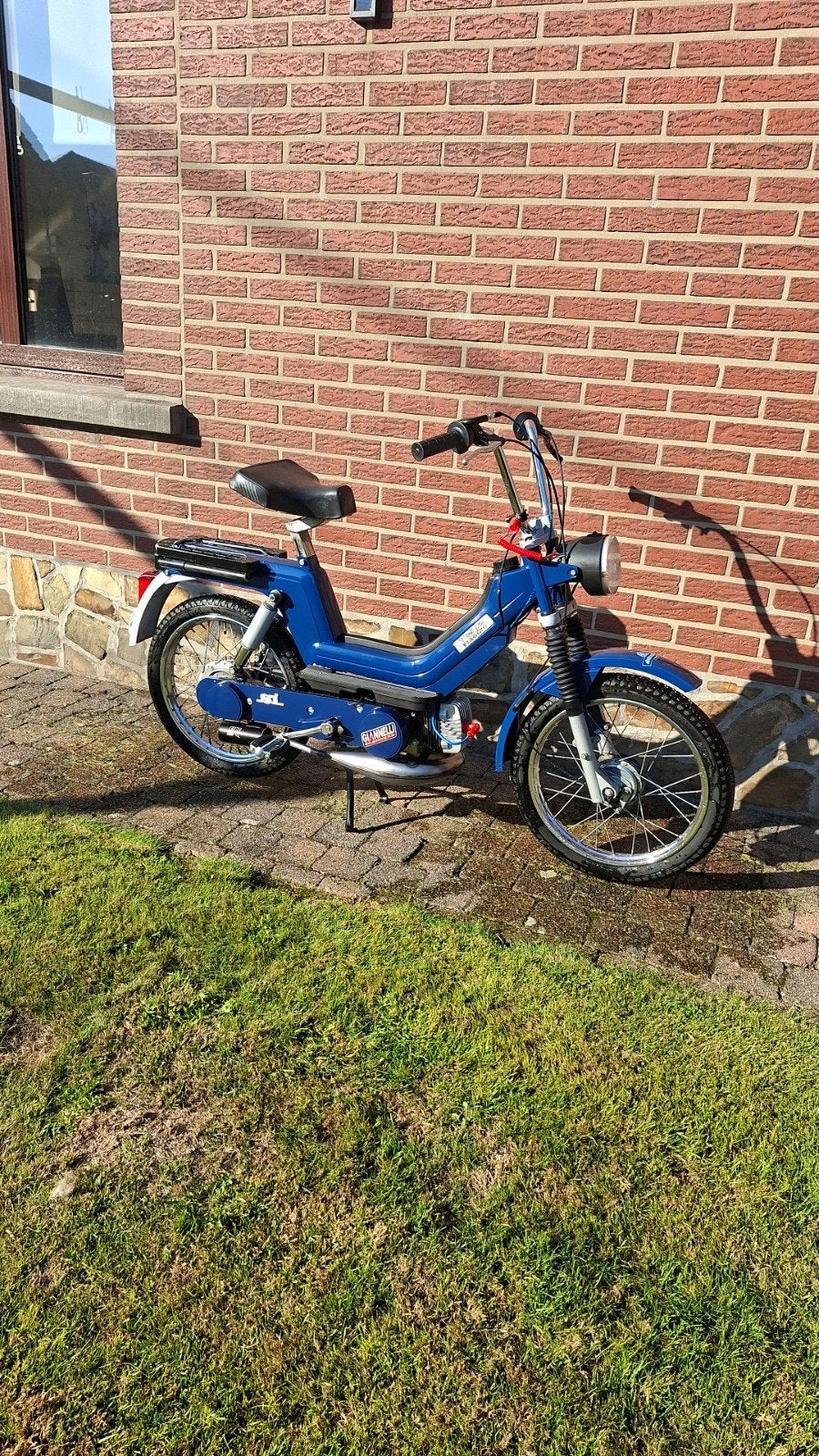 vespa piaggo 2takt, Ophalen