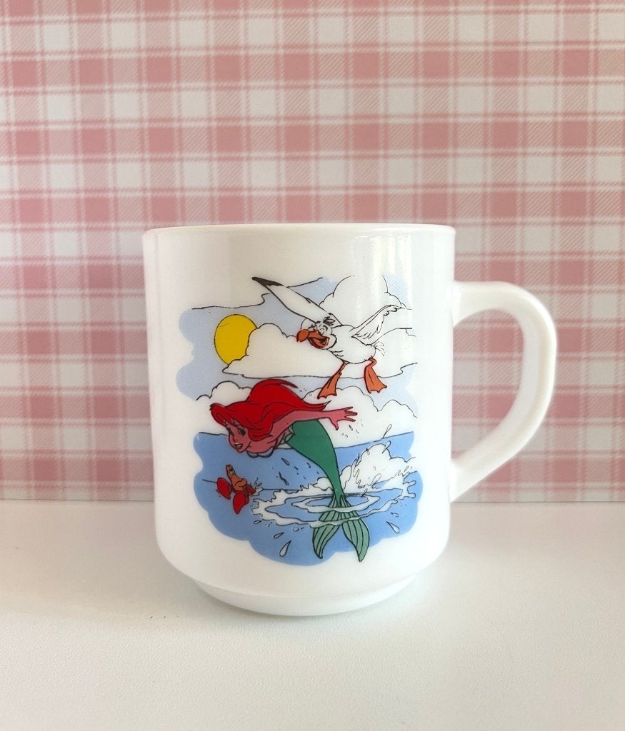 Tasse Arcopal La petite sirène, Enlèvement ou Envoi, Autres personnages, Service, Utilisé