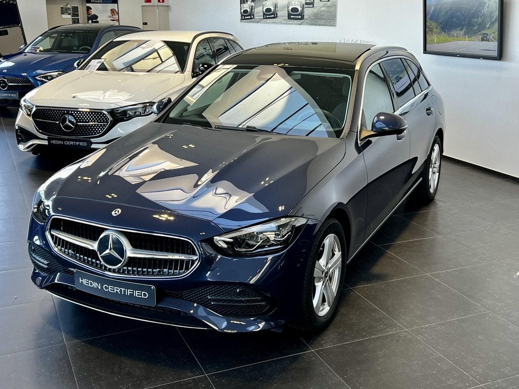 Mercedes-Benz C-Klasse 300 DE Break 4MATIC Luxury Line | Pan, Autos, Entreprise, Hybride Électrique/Diesel, 5 portes, Automatique