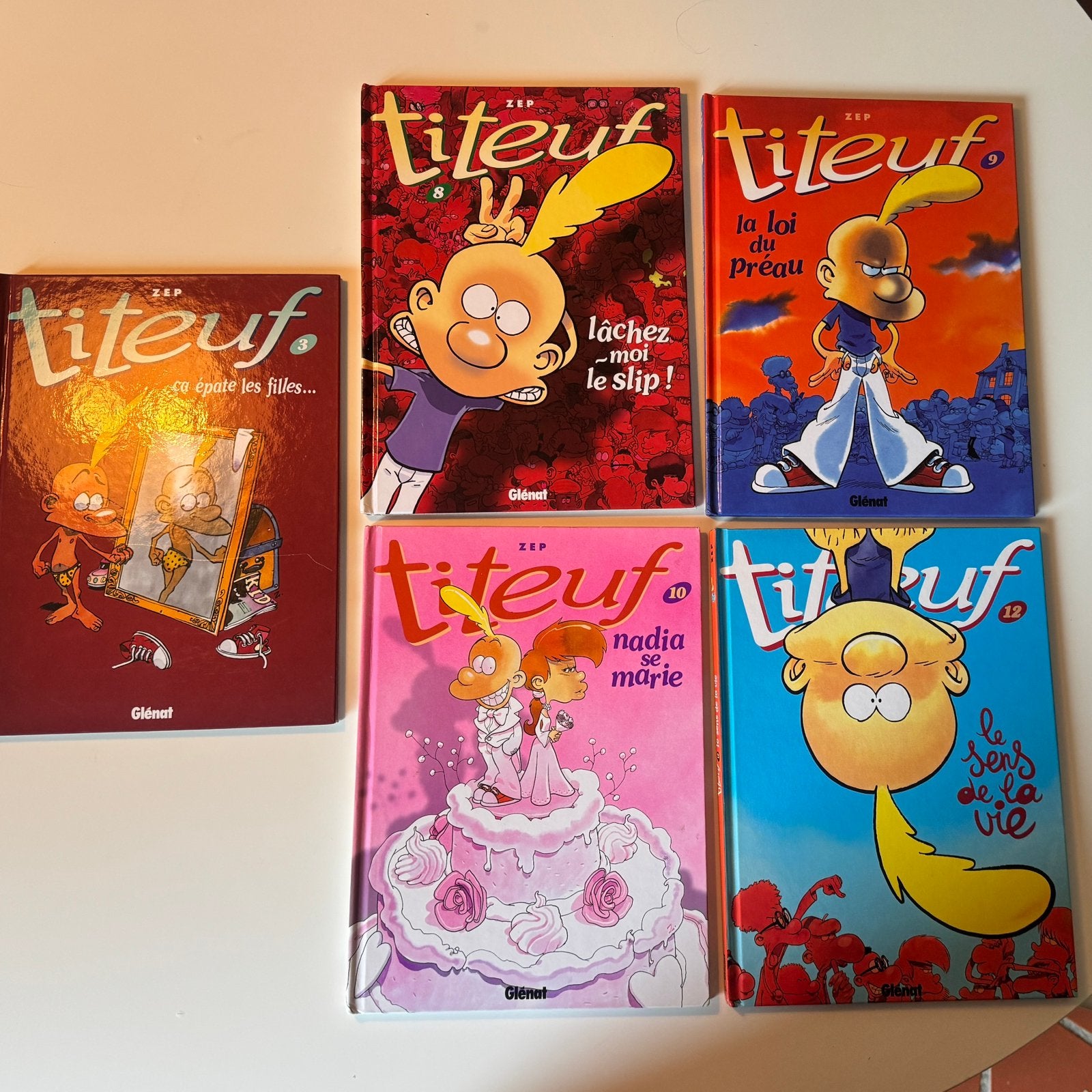 Lot BD TITEUF - faire offre, Ophalen, Zo goed als nieuw