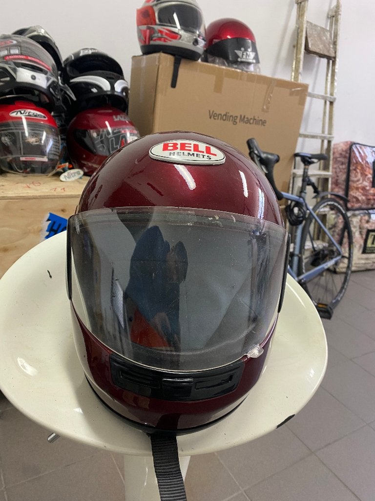 Vintage Bell Starlite Motorcycle Helmet – XL, Ophalen of Verzenden, Tweedehands, XL
