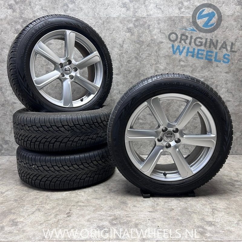19 inch originele turbine velgen + winterbanden Volvo XC60 X, Pneus et Jantes, Pneus hiver, -, 19 pouces