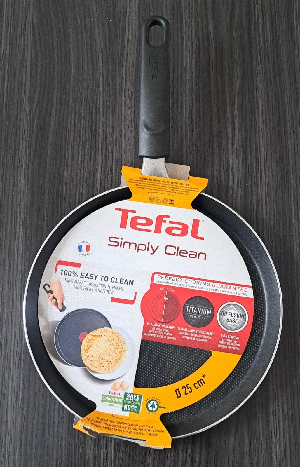 Poêle à crêpe Tefal, Enlèvement ou Envoi, Neuf, Poêle à crêpes, Tefal